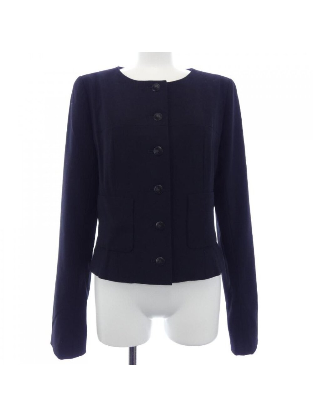 Chanel Vintage Collarless Jacket